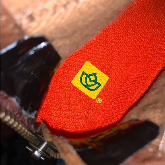 UGG Seldon Leather Tall Boots Back Zip Size 6 Dark Chestnut Brown 1006038 - Picture 9 of 9